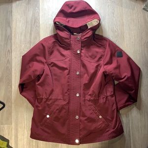 Hollister Burgundy Size L Jacket